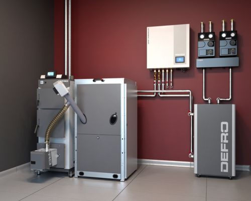 Kocioł na pellet – przykład instalacji